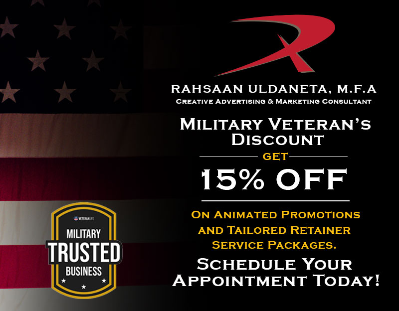  15% off - Military Discount